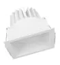 Ledvance LED Kohdevalaisin Neliö- Tummalight Kallistettava Valkoinen 8W 650lm 36D - 830 Lämmin Valkoinen | Odetnij 83mm