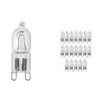 Monipakkaus 20x Osram Halogeeni G9 HaloPin Eco Pro 20W