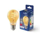 Nordlux Smart LED E27 Päärynä Filament Keltainen 4.7W 380lm 360D - 822 Erittäin Lämmin Valkoinen | Himmennettävä