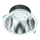 Philips LED Alasvalo Coreline DN142B Aluminium Valkoinen 19.2W 2300lm 60D - 840 Kylmä Valkoinen | Odetnij 200mm - IP54 - UGR